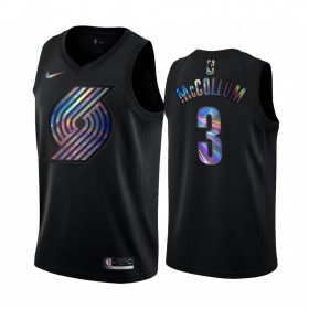 Dres Portland Trail Blazers C.J. McCollum 3 Iridescent HWC Collection Swingman